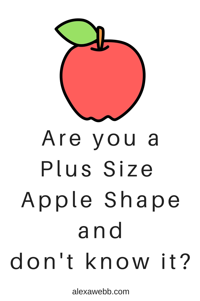 plus size apple shape