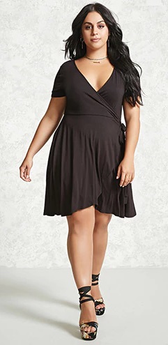 how to dress a plus size apple shape