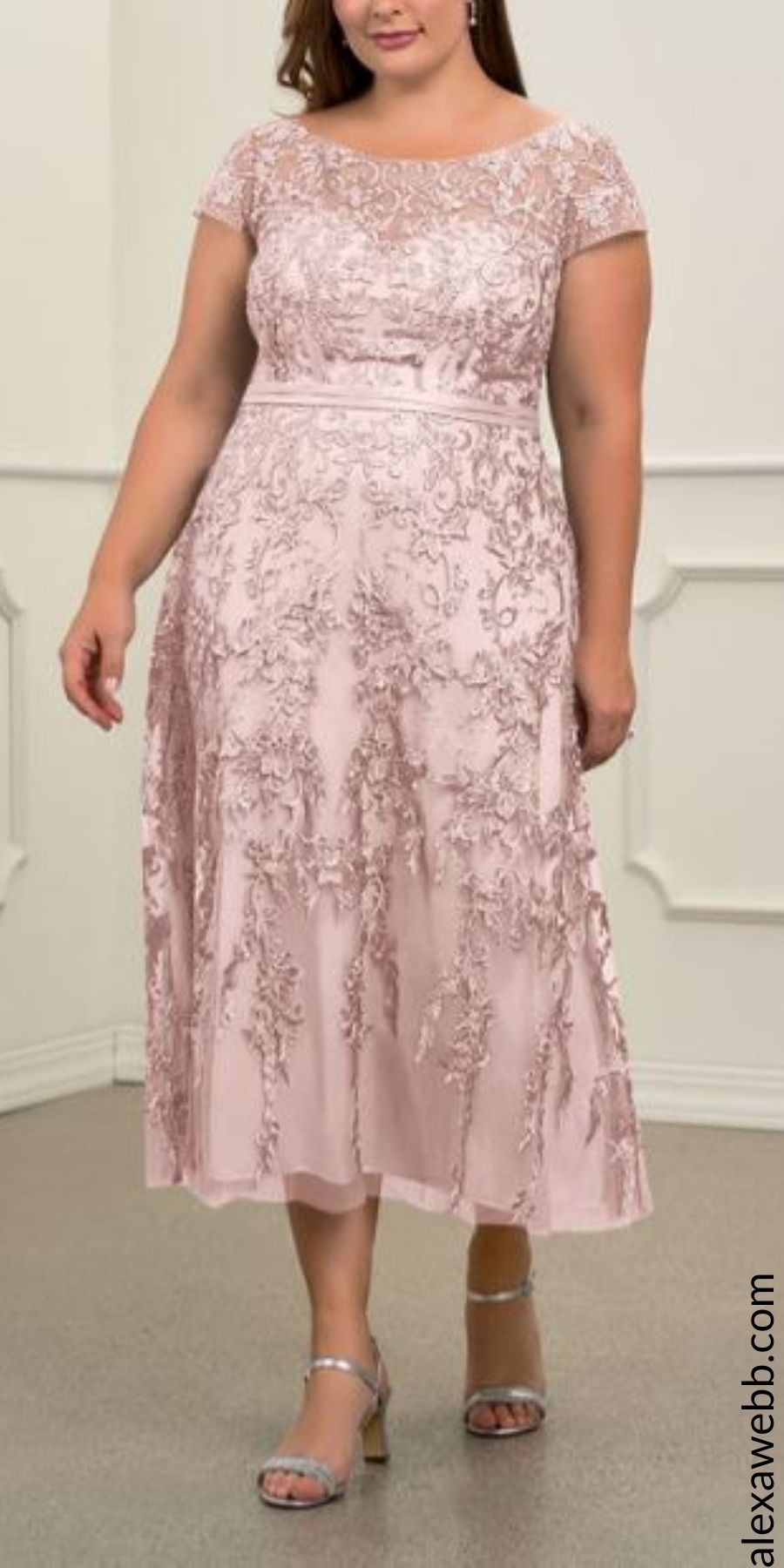 81 Plus Size Spring Wedding Guest Dresses - Alexa Webb