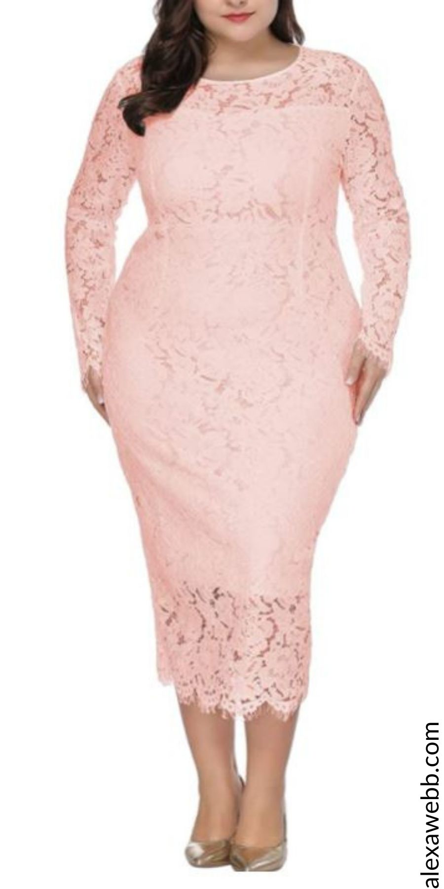 81 Plus Size Spring Wedding Guest Dresses - Alexa Webb