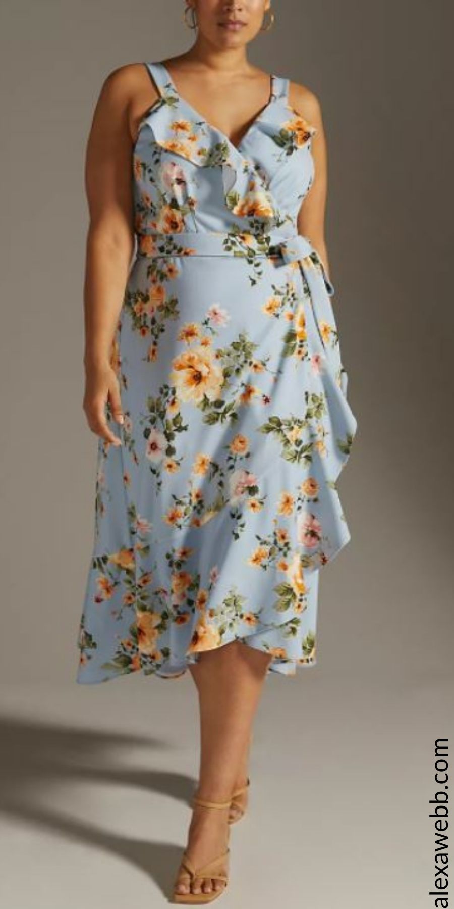 81 Plus Size Spring Wedding Guest Dresses - Alexa Webb