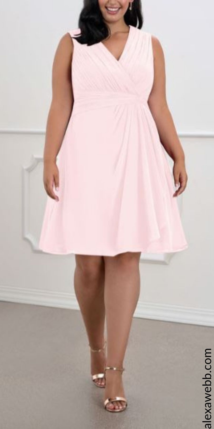 81 Plus Size Spring Wedding Guest Dresses - Alexa Webb