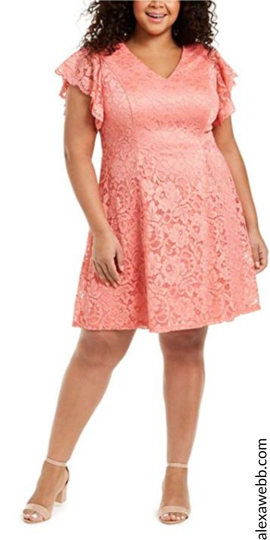 81 Plus Size Spring Wedding Guest Dresses - Alexa Webb