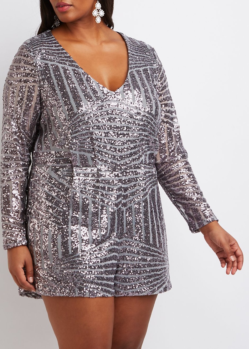junior plus size sequin dress
