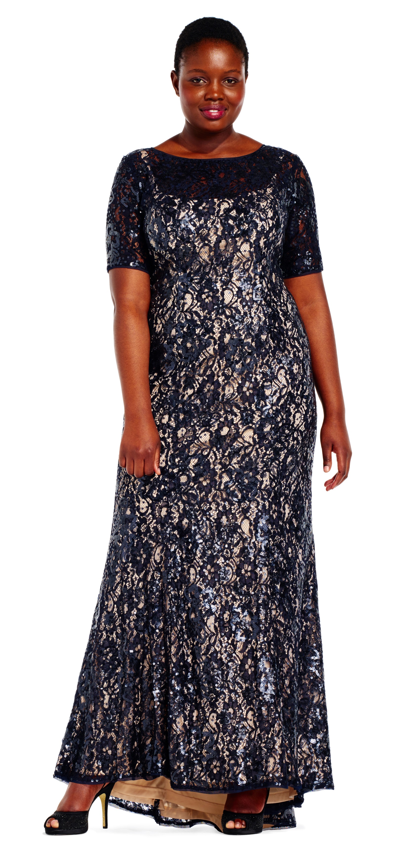24 Plus Size Long Wedding Guest Dresses {with Sleeves} - Alexa Webb