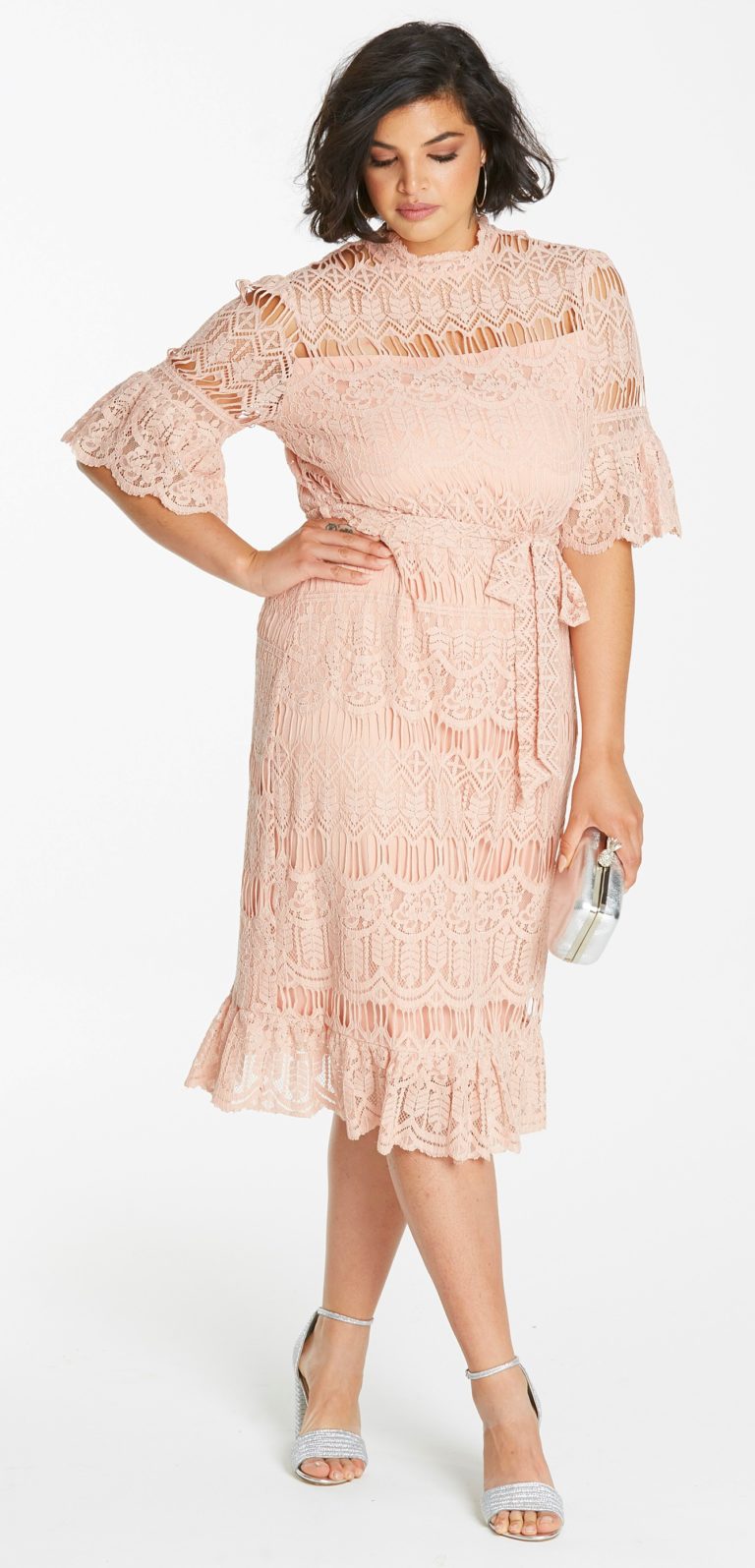 55 Plus Size Wedding Guest Dresses {with Sleeves} Alexa b