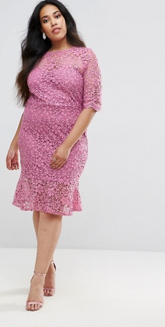 55 Plus Size Wedding Guest Dresses {with Sleeves} - Alexa Webb