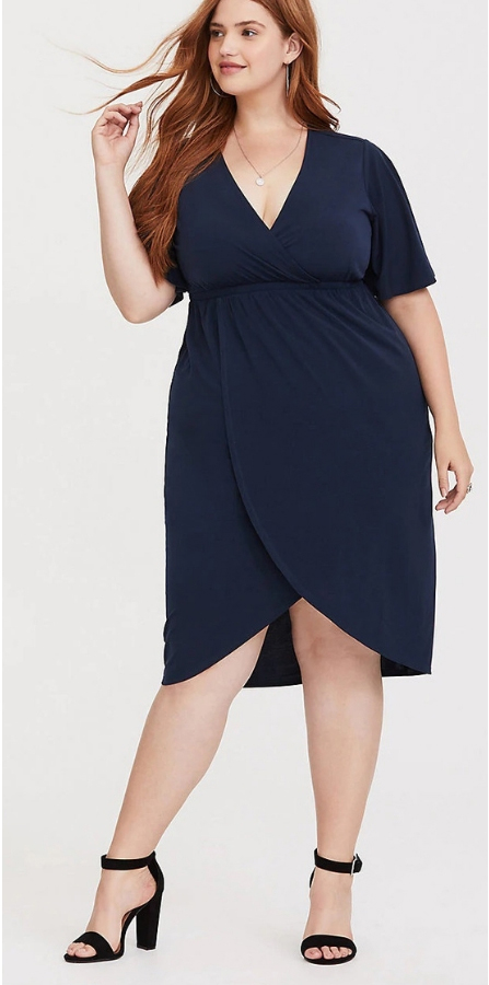 plus size apple shape models