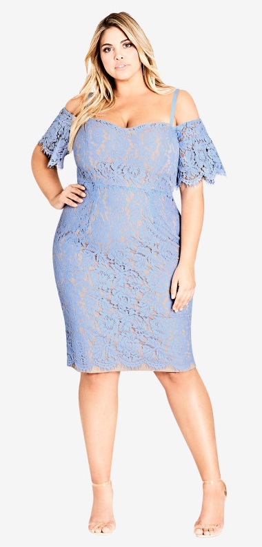 40 Plus Size Spring Wedding Guest Dresses {with Sleeves} - Alexa Webb