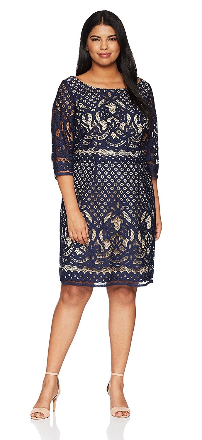 plus-size-wedding-guest-dress-sleeves-alexa-webb-318-40 ...