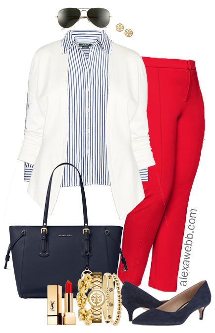 ruby red pants plus size