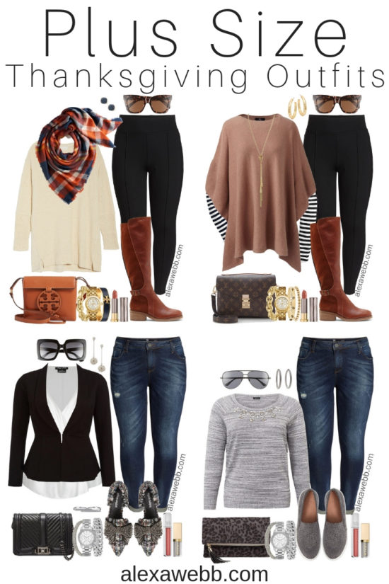 Plus Size Thanksgiving Outfits Part 2 Alexa b