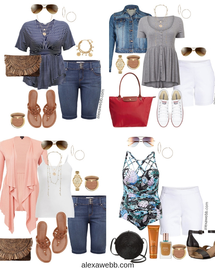 Plus Size Airport Style Outfit - Alexa Webb