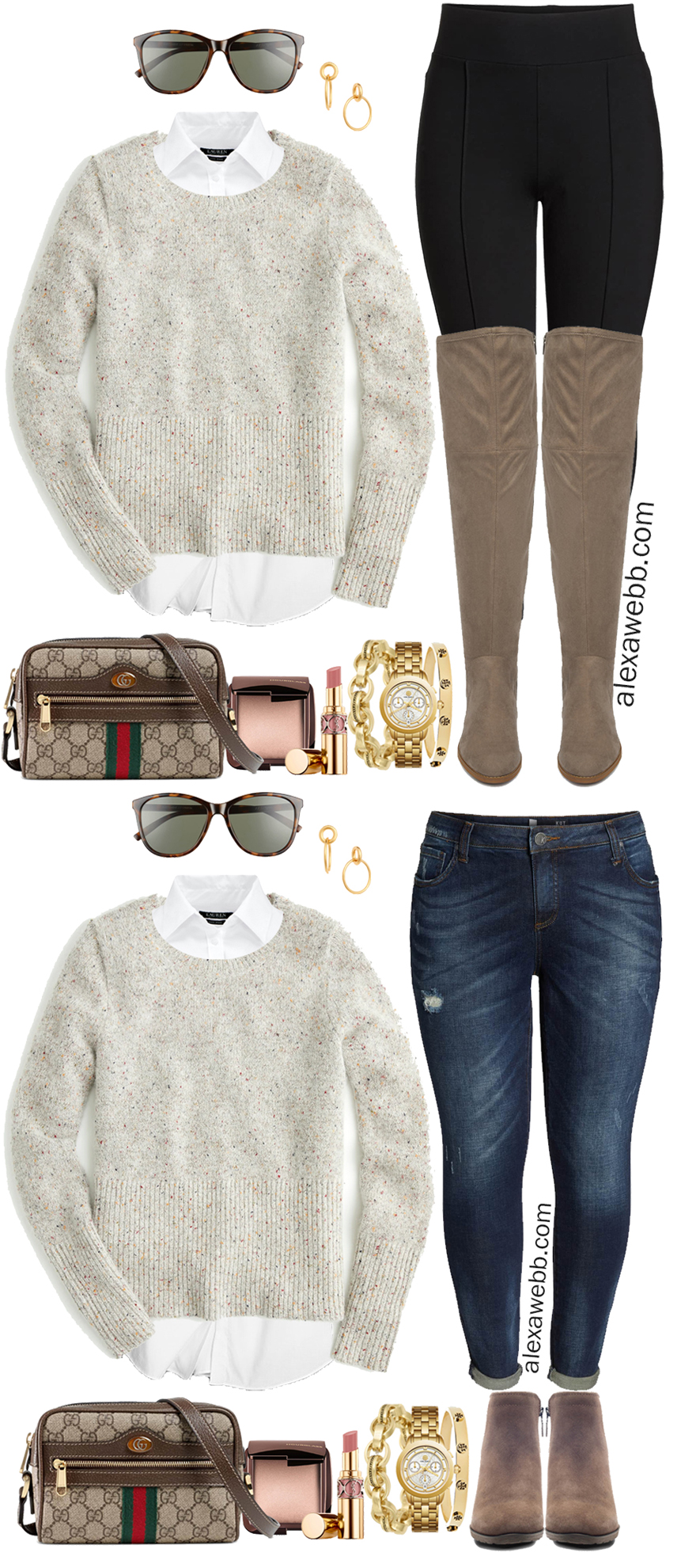 plus size winter outfits 2021