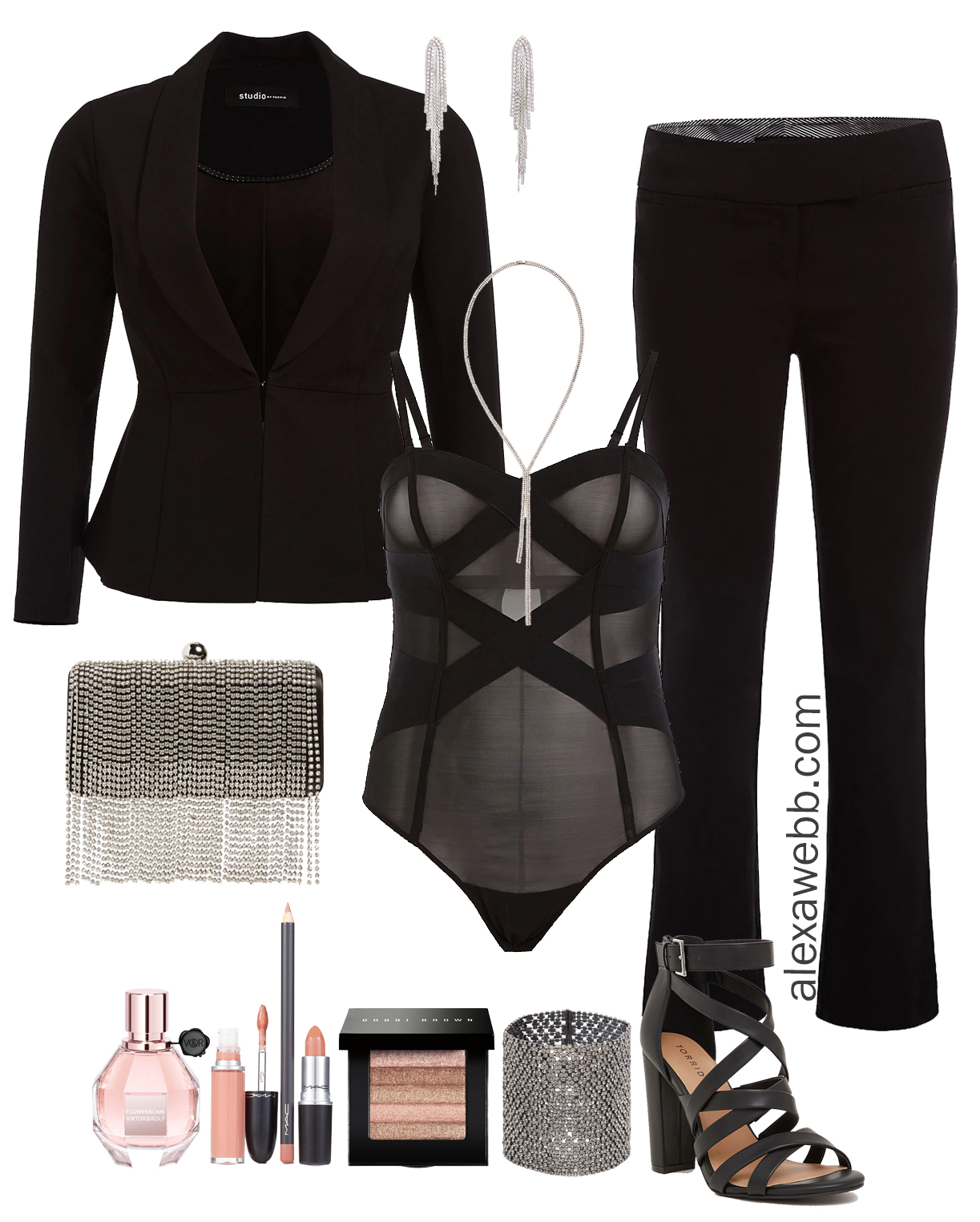 plus size date night outfit