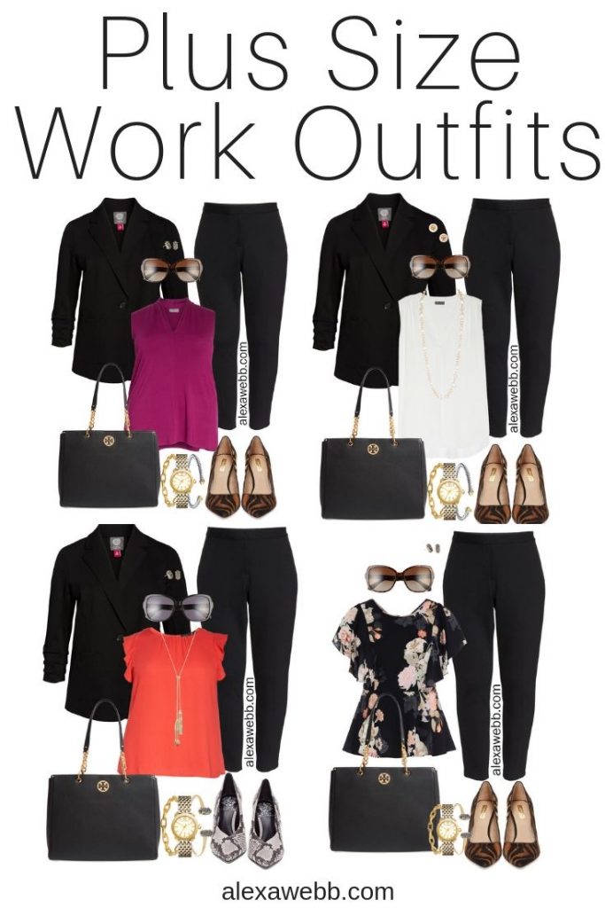 Plus Size Fall Work Outfits - Alexa Webb