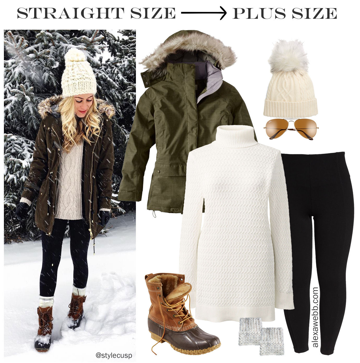 Plus Size Winter Outfits