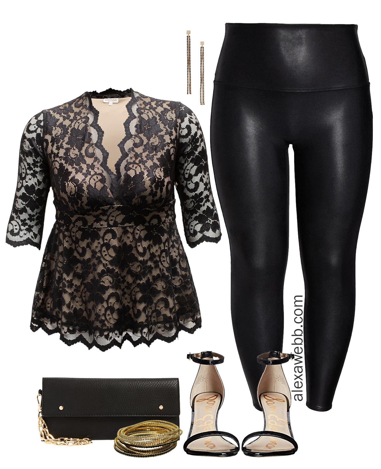 plus size holiday party