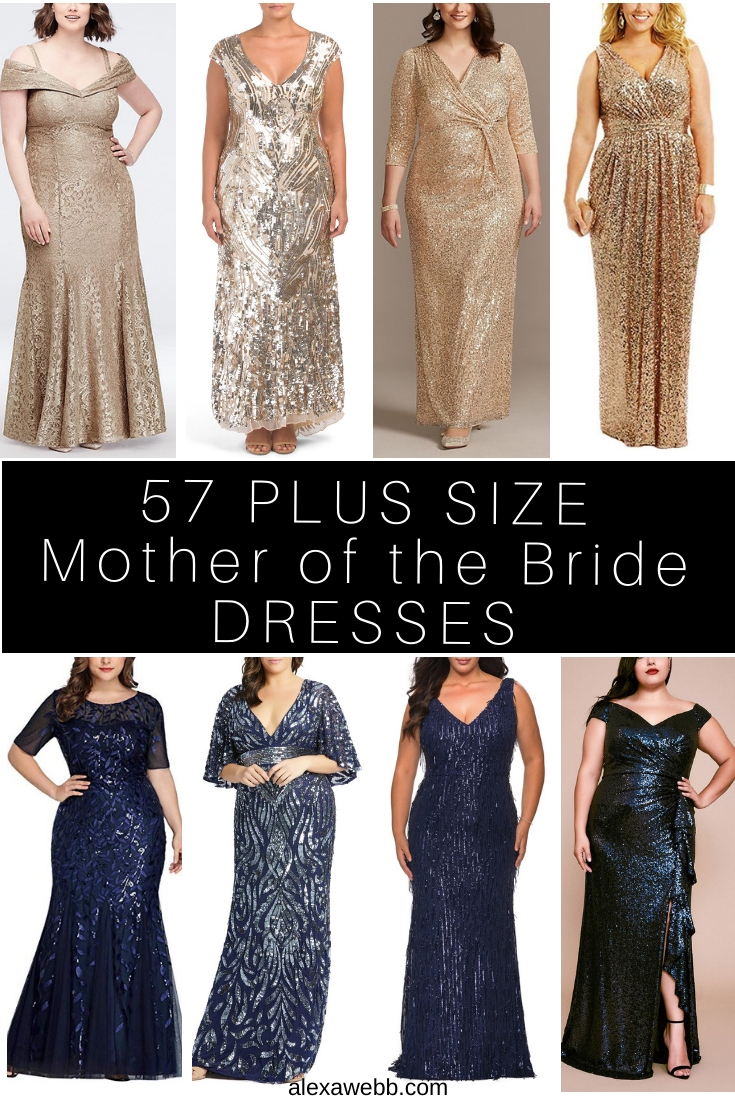 57 Plus Size Mother of the Bride Dresses - Alexa Webb