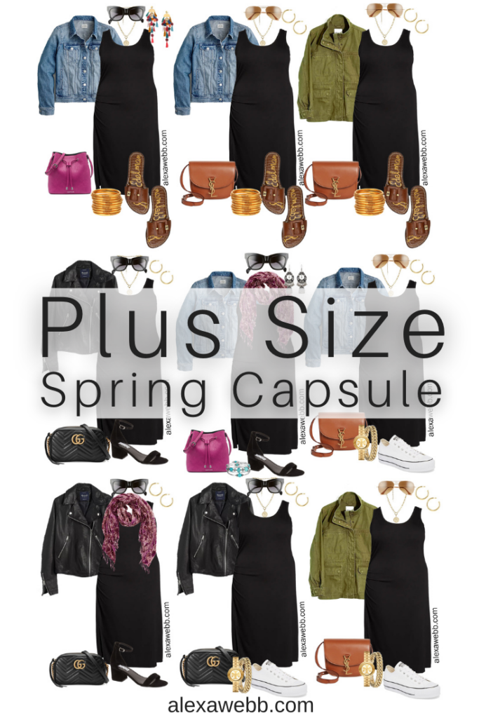 Plus Size Spring Casual Capsule Wardrobe Part 3 Alexa Webb