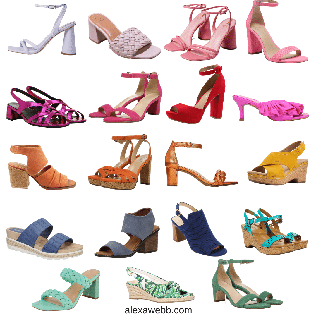 cheap wide width heels