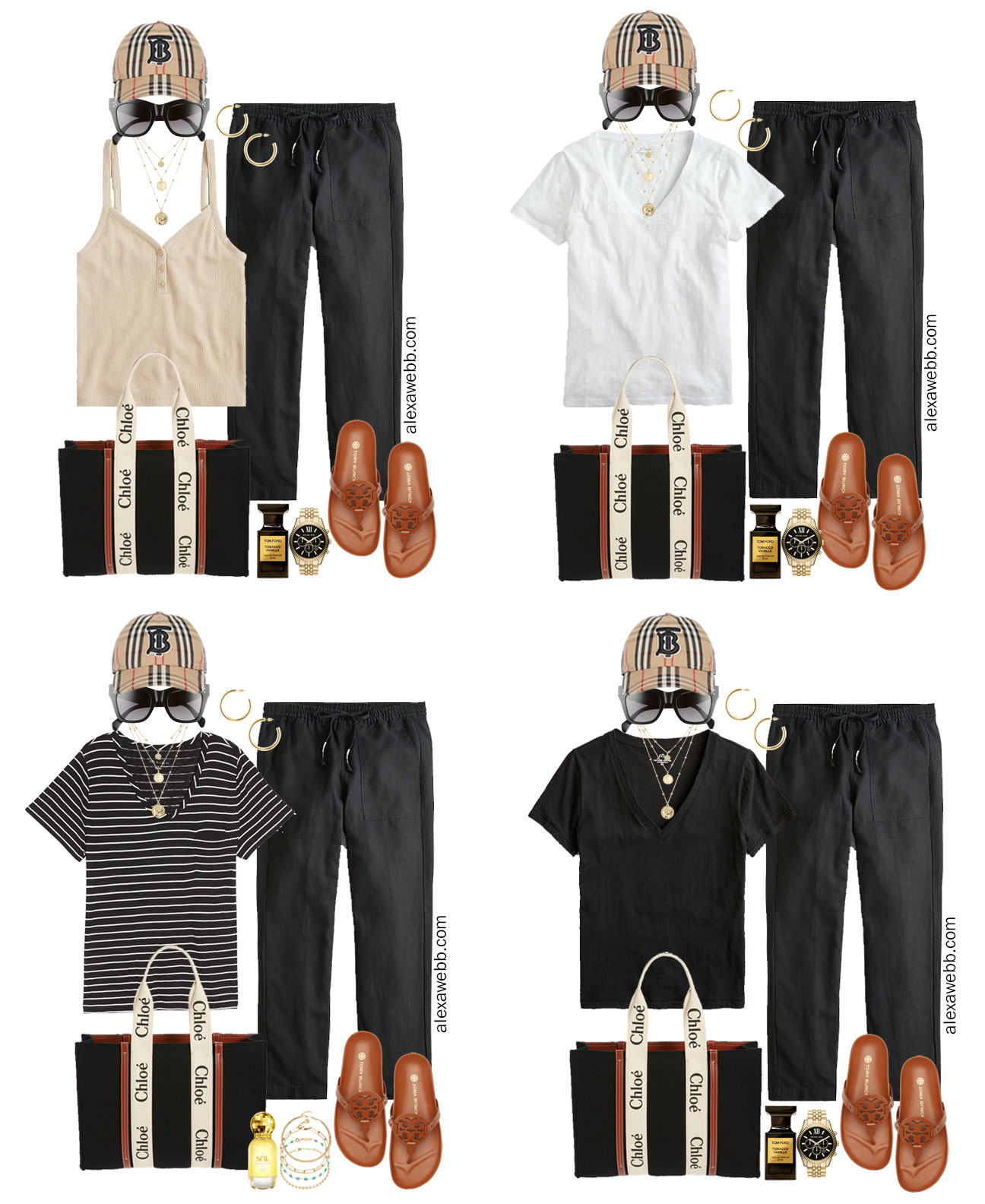 Plus Size Black Linen Pants Outfits - Part 2 - Alexa Webb