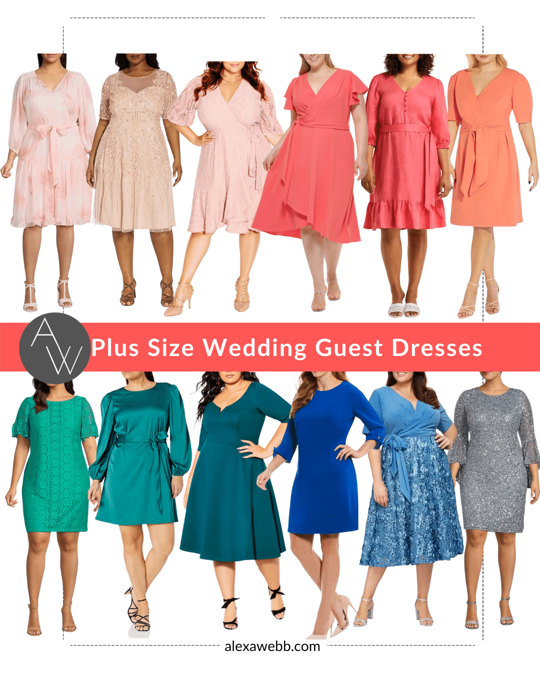 39 Plus Size Wedding Guest Dresses With Sleeves Alexa Webb