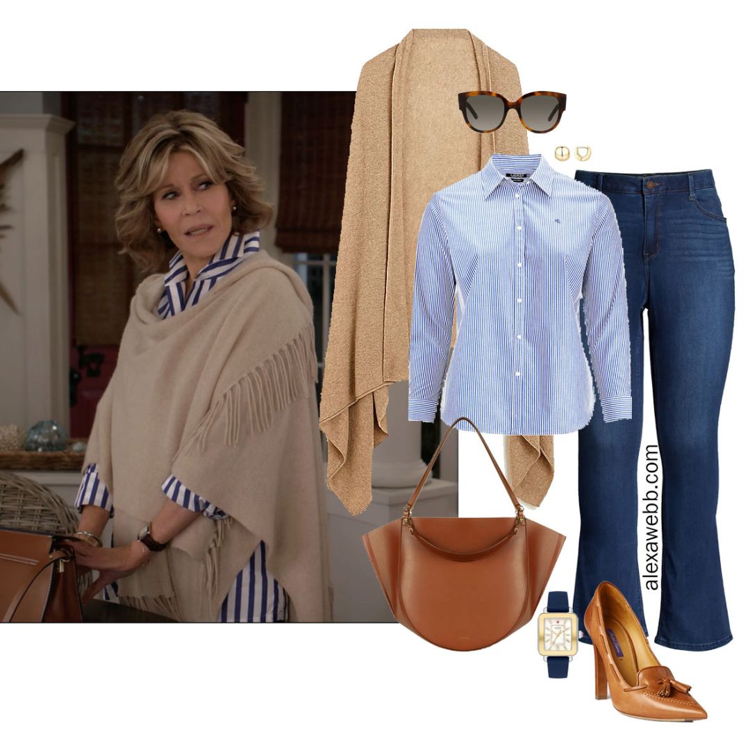 Plus Size Coastal Grandmother Outfit - Alexa Webb