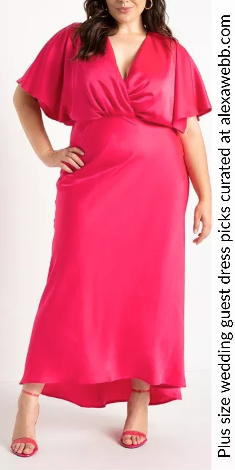 72 Plus Size Wedding Guest Dresses with Sleeves Alexa b