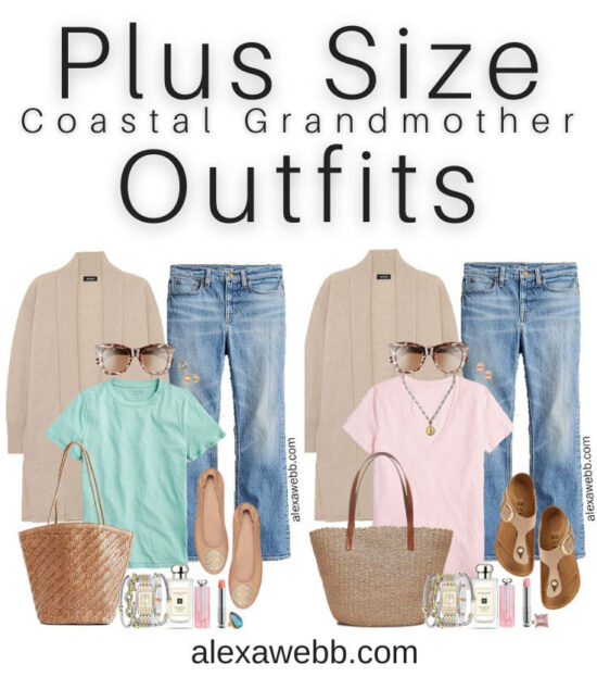 Plus Size Coastal Grandmother Style - Curls and Contours