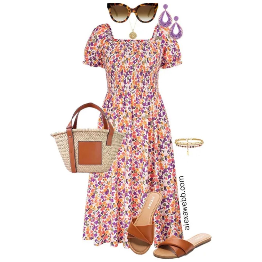 Plus Size Sundress Outfit - Alexa Webb