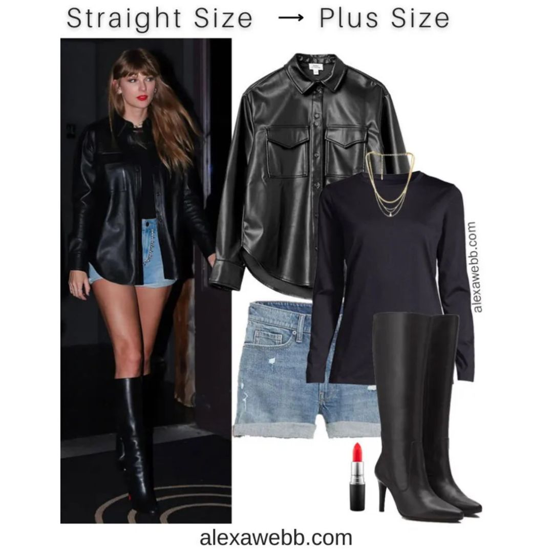 Straight Size to Plus Size - Taylor Swift Outfit - Alexa Webb