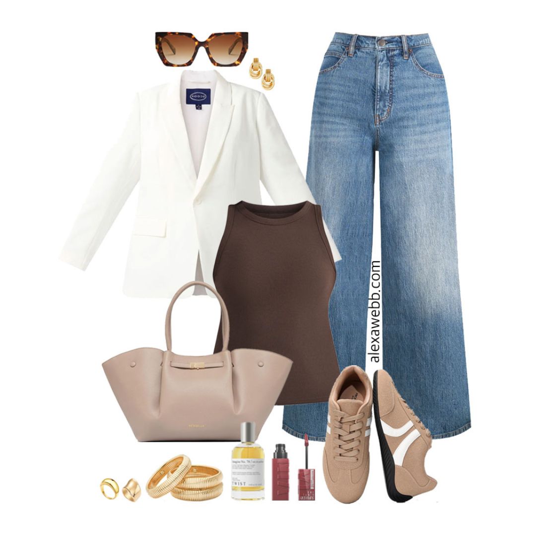 Plus Size on a Budget – Fall Transition Outfit - Alexa Webb